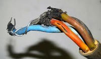 Виды повреждения кабеля